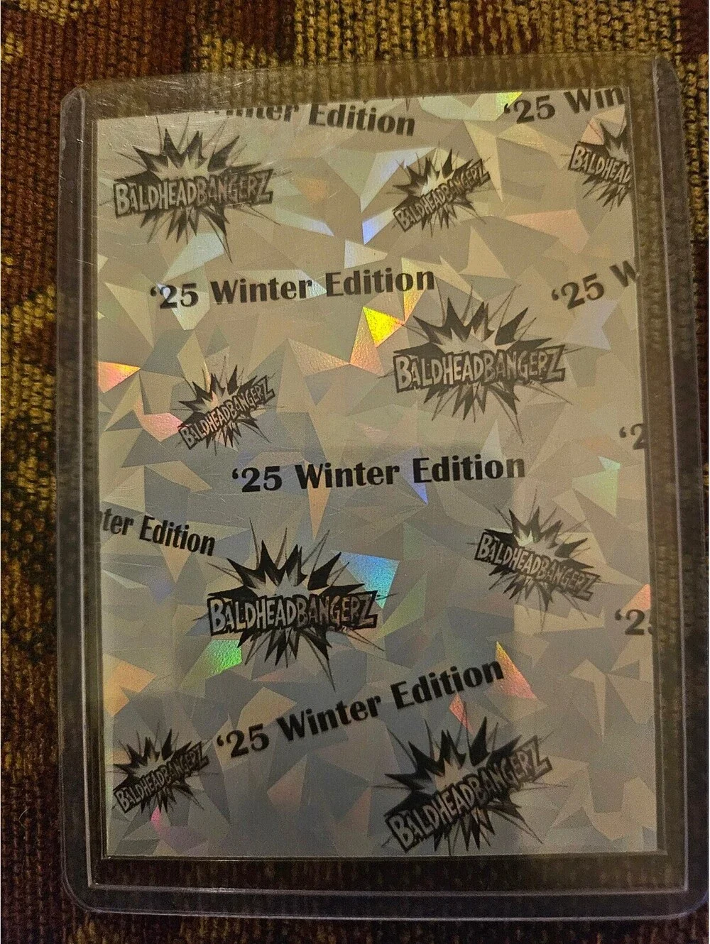 Shohei Ohtani - Bald Head Bangerz Winter 25 Edition Custom Art Card - Dodgers